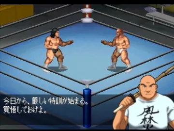 Fire Pro Wrestling G (JP) screen shot game playing